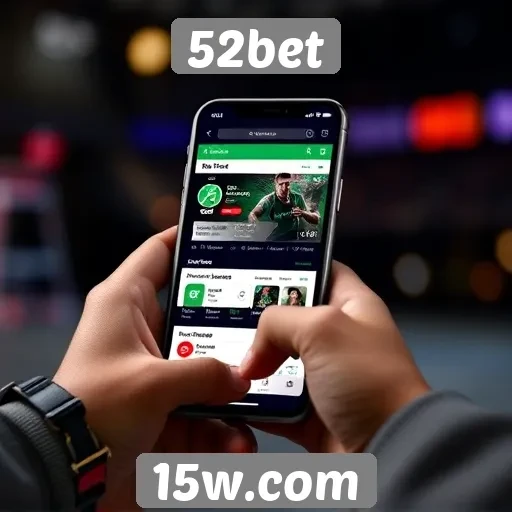 Facilidade de uso do site 52bet em dispositivos móveis